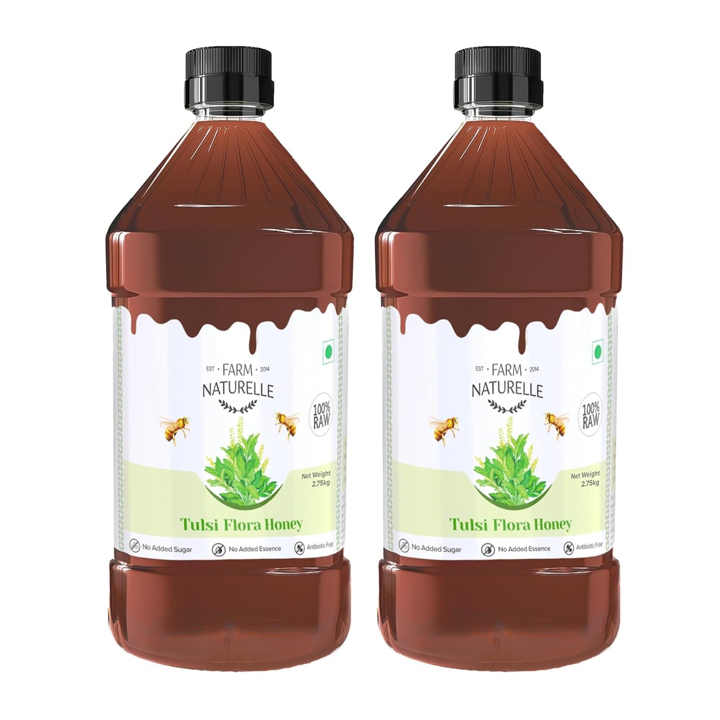 Tulsi Flora Honey for Immunity & Cough Relief | No Added Sugar, Antibiotic Free