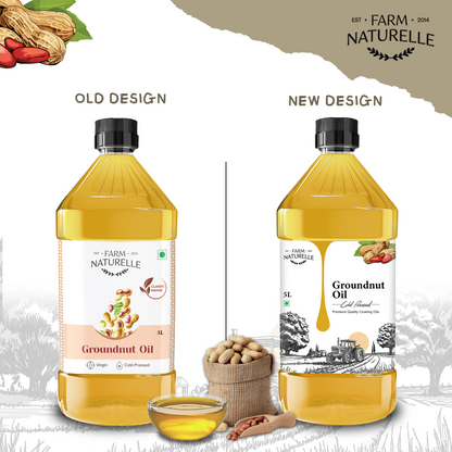 Cold Pressed Groundnut Oil – Pure & Natural for Cooking Oil