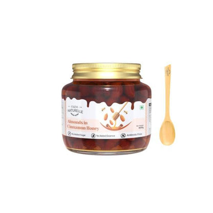 Almond in Cinnamon Honey - Farm Naturelle 