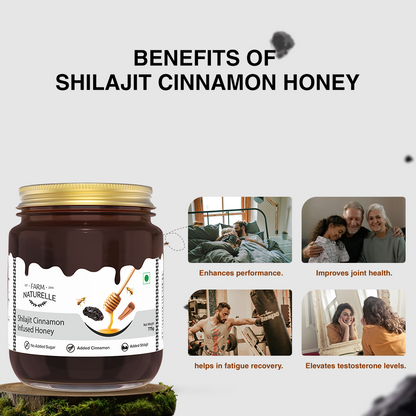 Shilajit Honey – Natural Boost for Strength and Stamina, 55g Jar