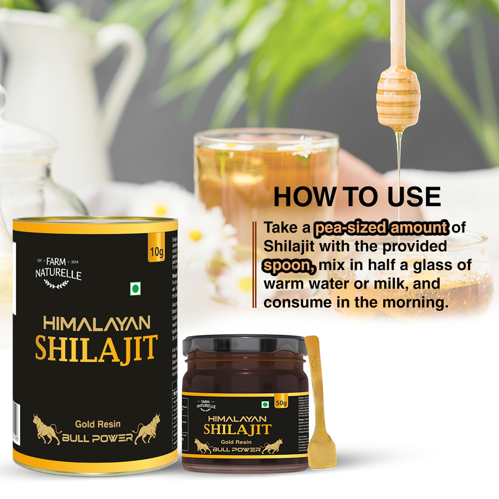 Shilajit Honey – Natural Boost for Strength and Stamina, 55g Jar