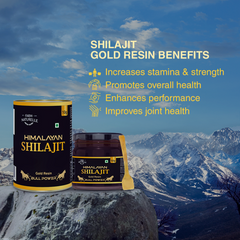 Pure Himalayan Shilajit | Shilajeet Resin Double Bull Power With Free Shilajit Cinnamon Honey 55g