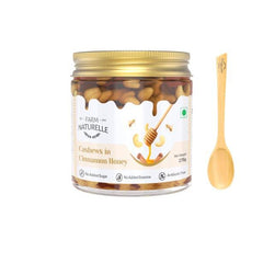 Cashew in Cinnamon Honey - Farm Naturelle 