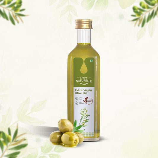 Farm Naturelle  Extra Light Olive Oil—cold-pressed, healthy, and perfect for cooking, sautéing, and salad dressings