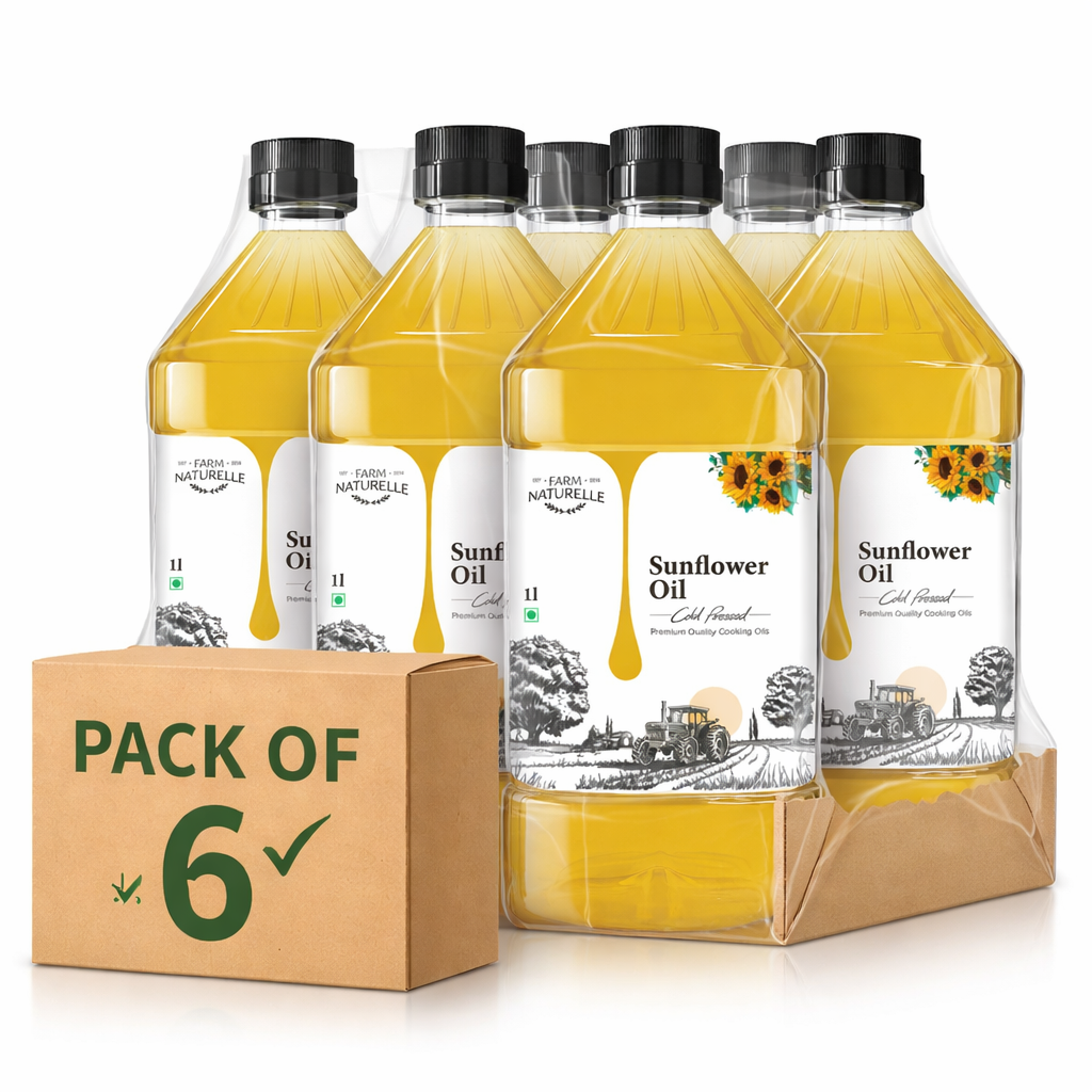 Pure Sunflower Cold Pressed Oil | Healthy Cooking Oil