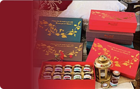 Finest Honey Gift Set - 10 Assorted Bottles of Pure Honey