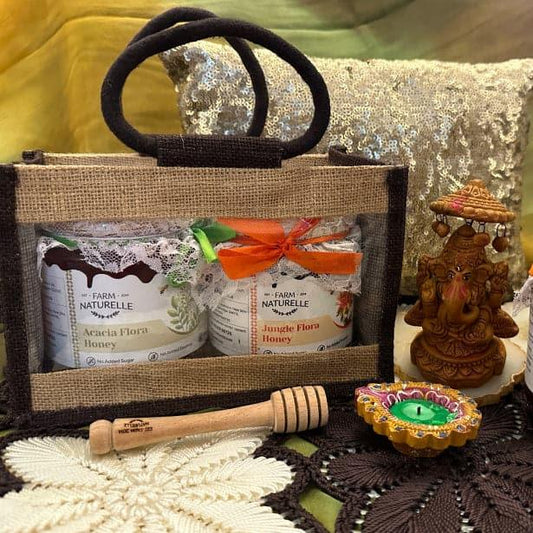 55g x 7 (All infused honey)  Spoon A different flavor for each day of the week - Farm Naturelle