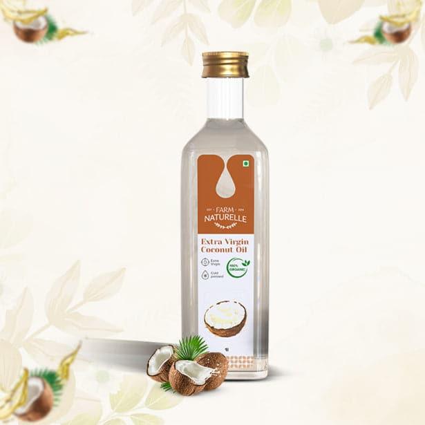 Organic Virgin Coconut Oil - Cold-Pressed, Pure, and Ideal for Cooking