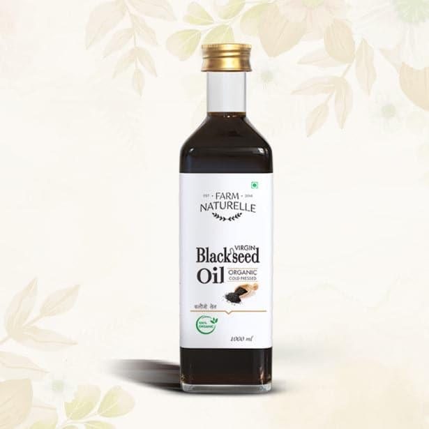 100% Pure, Natural, Organic Black Seed Oil-(Hindi-Kalongi oil) - Farm Naturelle 