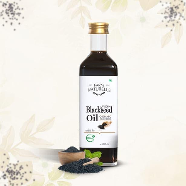 100% Pure, Natural, natural Black Seed Oil-(Hindi-Kalongi oil) - Farm Naturelle 