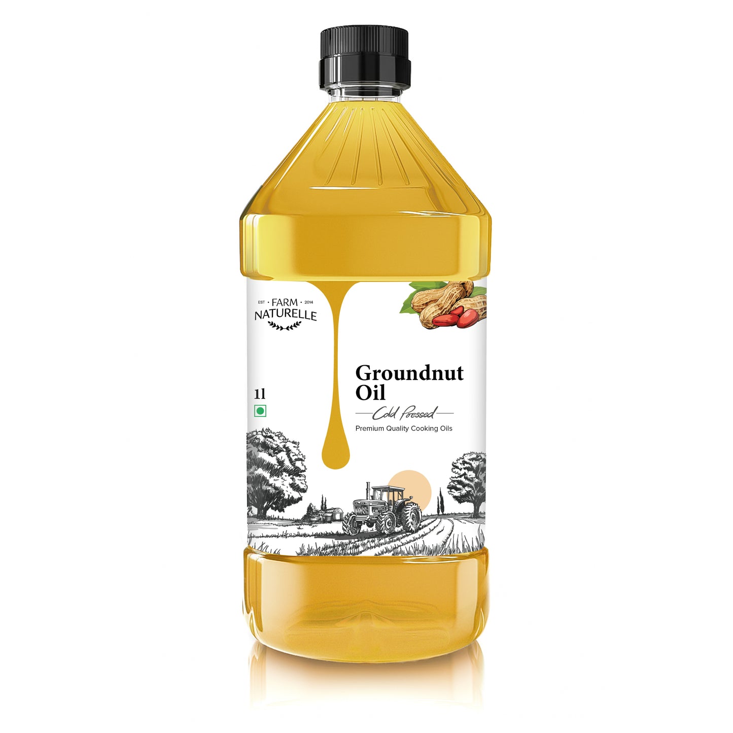 Cold Pressed Groundnut Oil – Pure & Natural for Cooking Oil